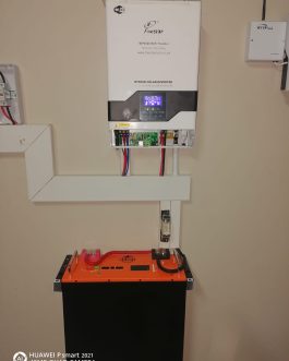 5kva Hybrid Or Offgrid Solar Kit With 4.8kwh Lifepo4 Battery And 8x 455w Solar Panels