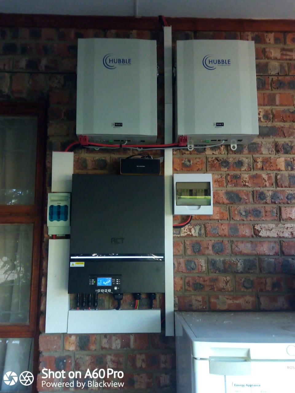 8KW Off Grid System: RCT 8KW, 9 x 445W Jinergy Mono, 2 x 5.5Kw Hubble AM2 Lithium, Raspberry Pi ICM Software Installed - Image 3