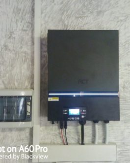 8KW Off Grid System: RCT 8KW, 18 x 445W Jinergy Mono, 3 x 5.5Kw Hubble AM2 Lithium, Raspberry Pi ICM Software Installed